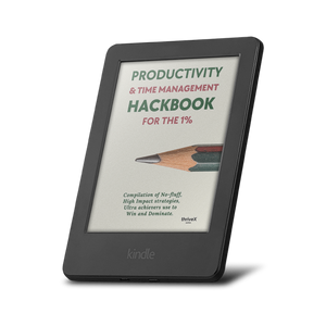 Productivity & time management hackbook for 1%